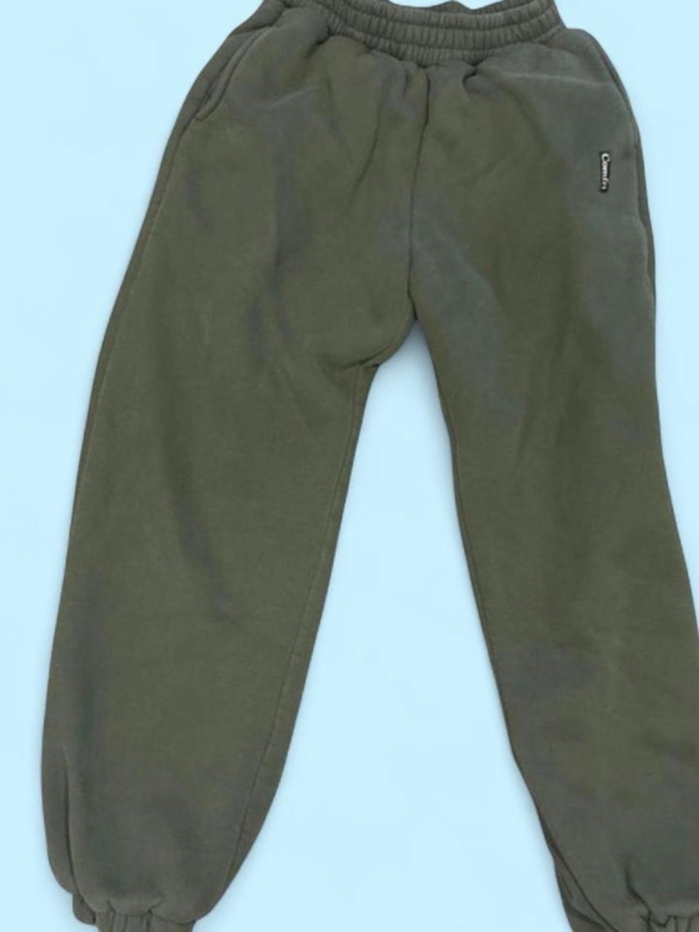 Comfrt Olive Green Womens Sweatpants